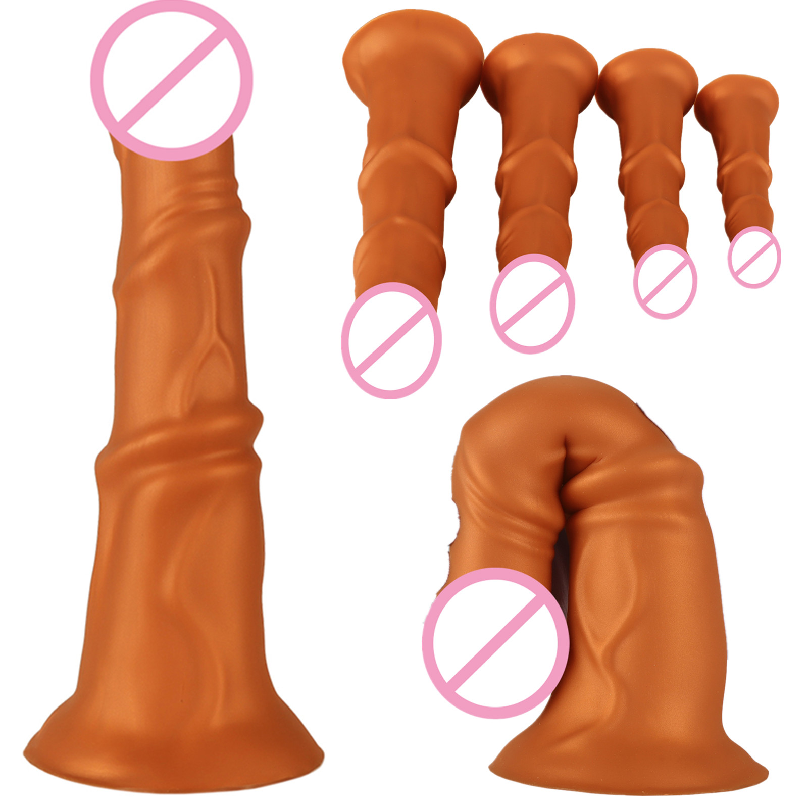 Lunge Line Horse - Huge Long Anal Dildos Sex Toys