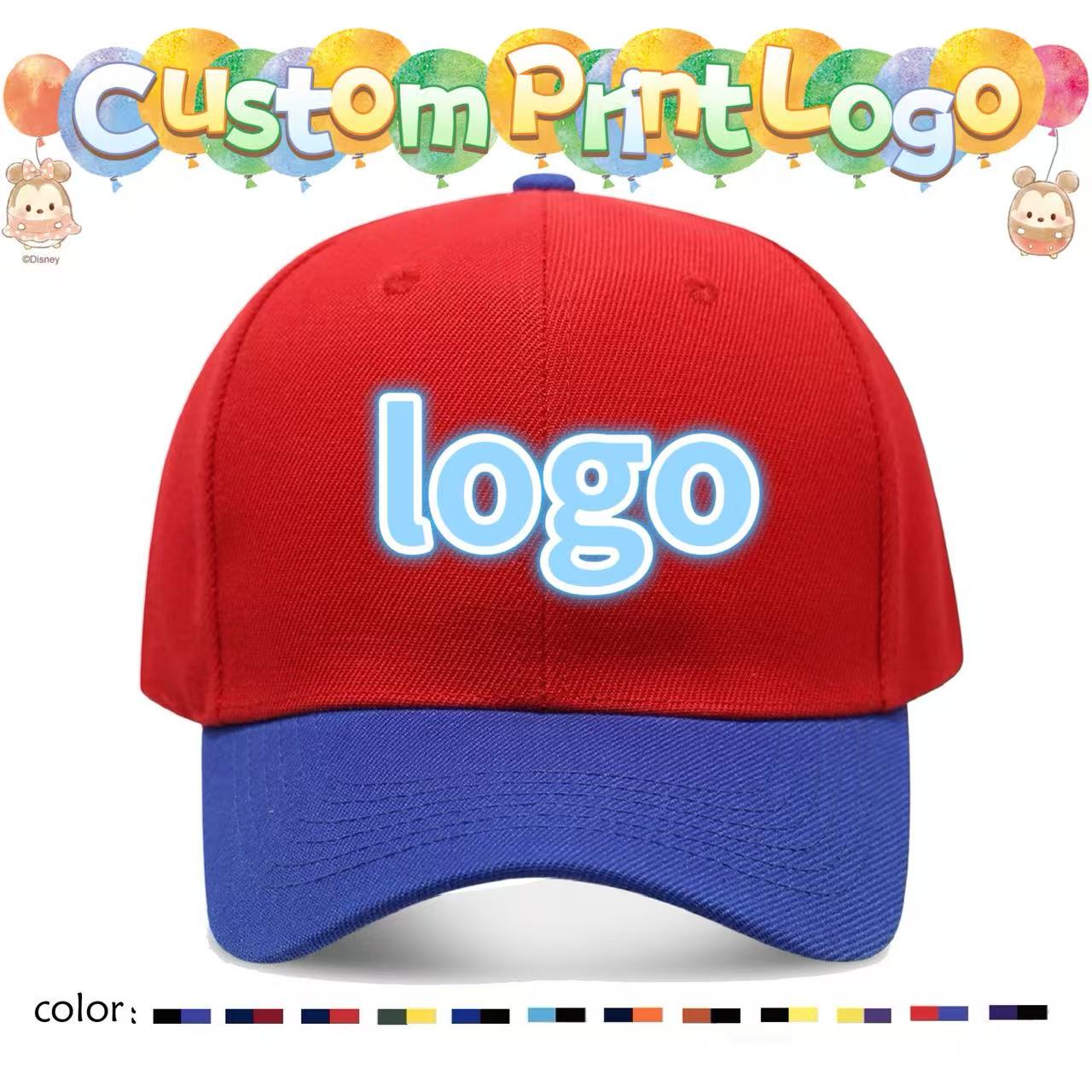 Outdoor Sport Logo - Customized Printed Logo Baseball Cap Men