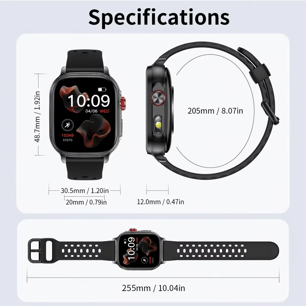 2026 Smart Watch 2.01'' Fitnes - Outdoor Sport Smart Watch 评论和价格