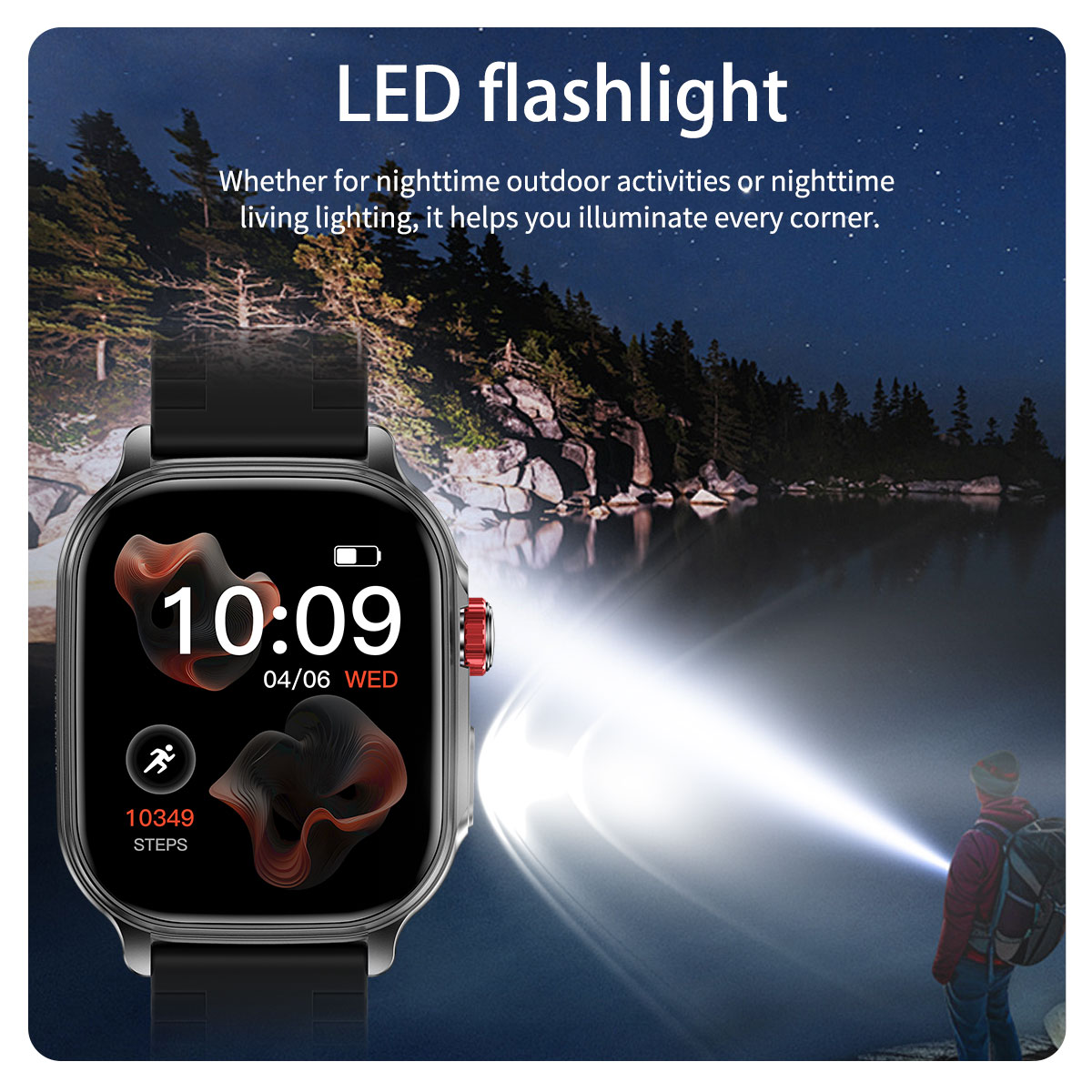 2026 Smart Watch 2.01'' Fitnes - Outdoor Sport Smart Watch 评论和价格