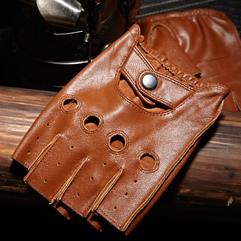 Genuine leather gloves with ha - Horse Riding Glove 评论和价格
