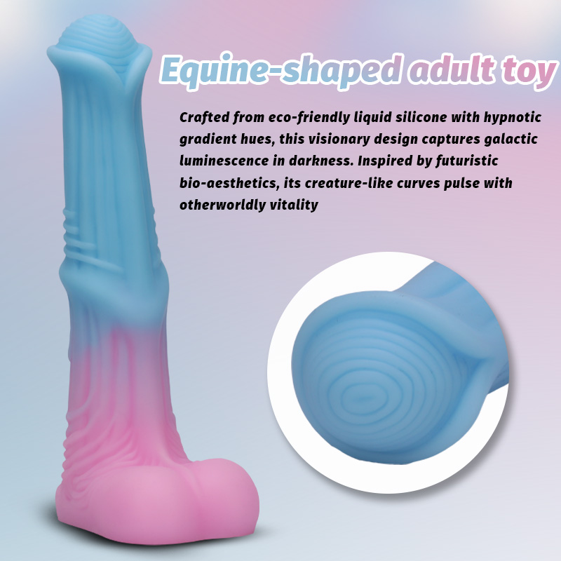 Anal Plug Blue Pink Horse Cock - Lunge Line Horse 评论和价格