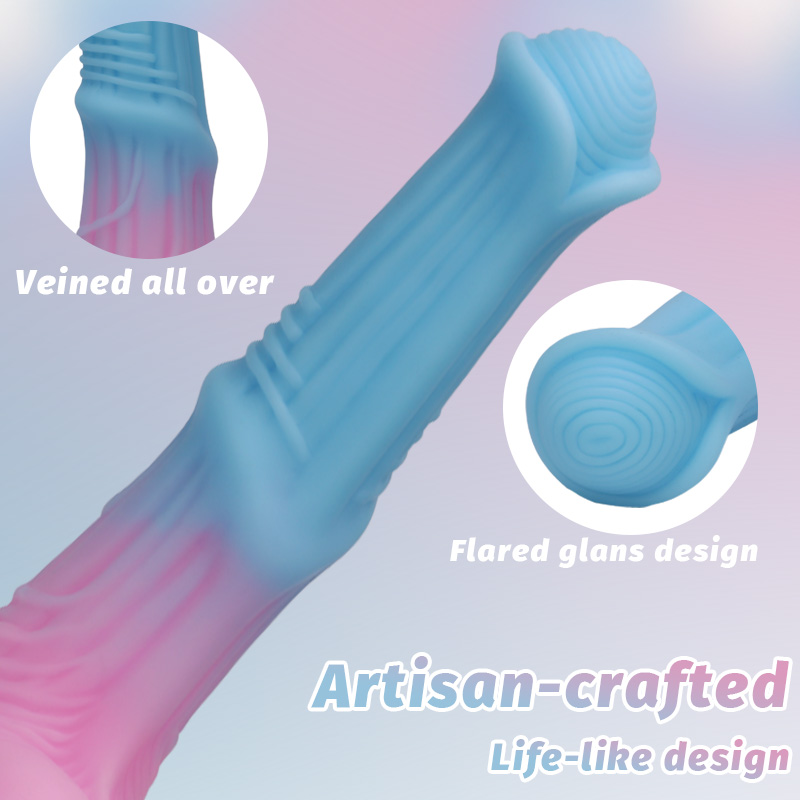 Anal Plug Blue Pink Horse Cock - Lunge Line Horse 评论和价格