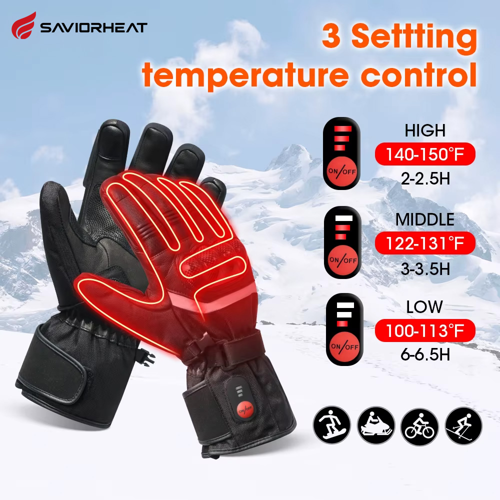 Savior Heat 100% Waterproof Mo - Horse Riding Glove 评论和价格