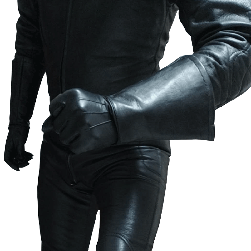 35CM Mens Leather gloves Touch - Horse Riding Glove 评论和价格