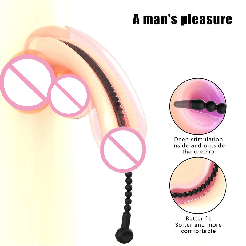 For Men Soft Silicone Urethral - Lunge Line Horse 评论和价格