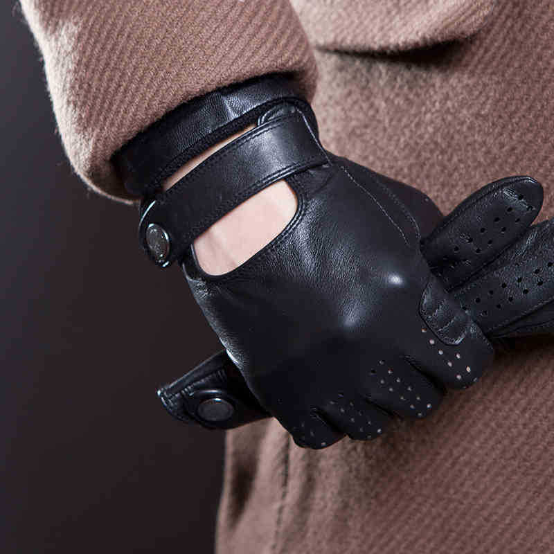 Men's Fashion Genuine Leather  - Horse Riding Glove 评论和价格