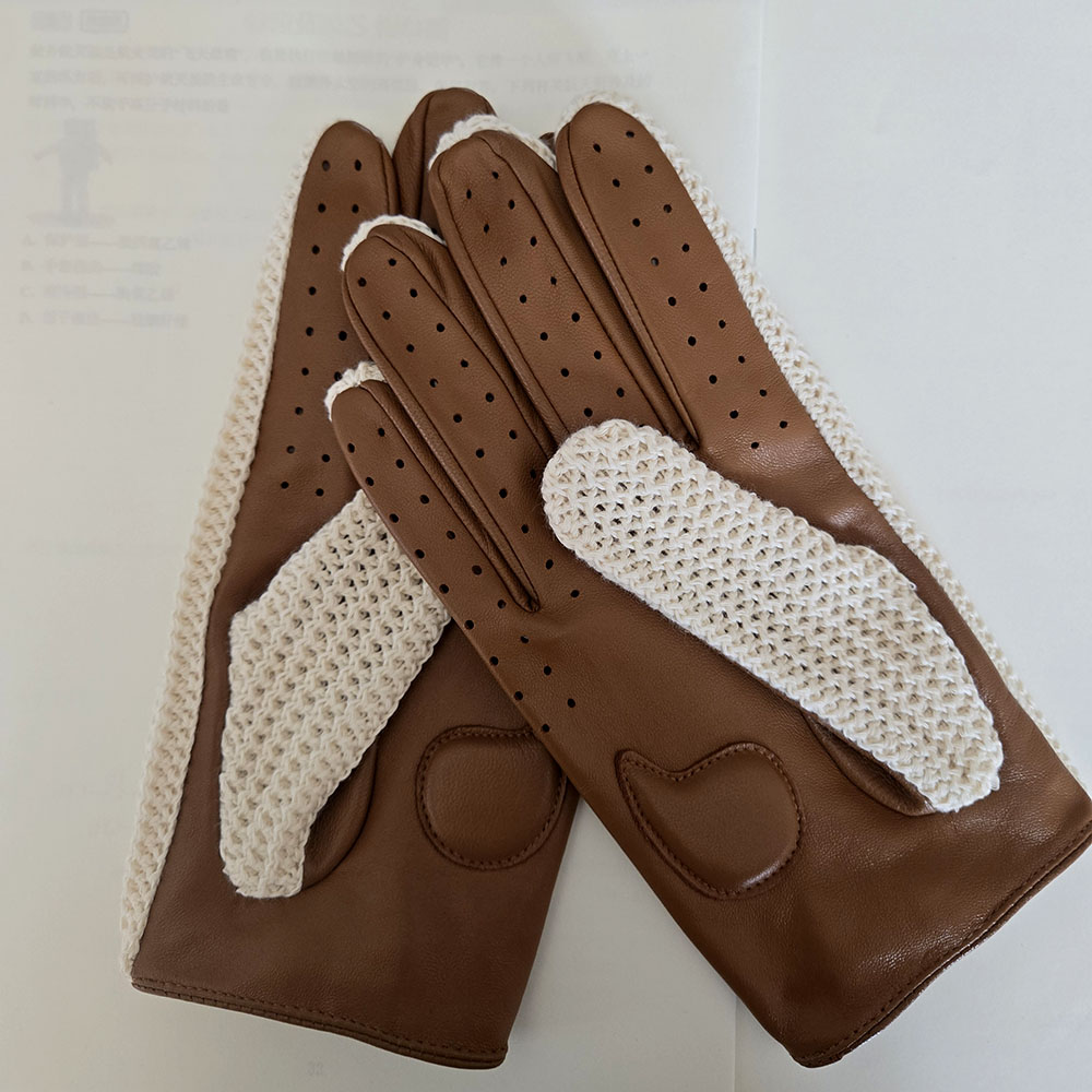 New Men's Genuine Leather Brea - Horse Riding Glove 评论和价格