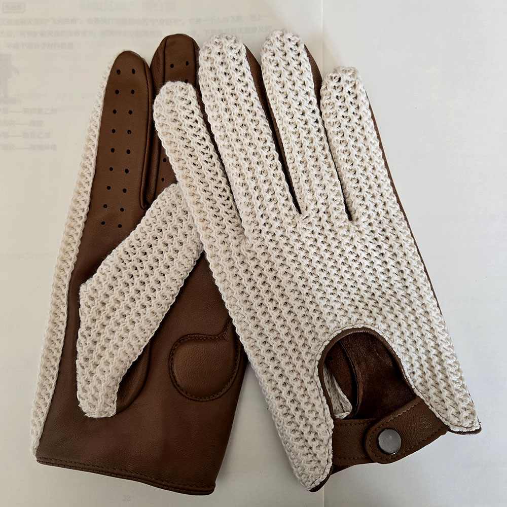 New Men's Genuine Leather Brea - Horse Riding Glove 评论和价格